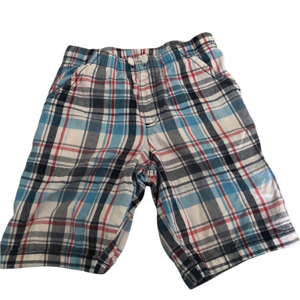 Plaid Kids Shorts
